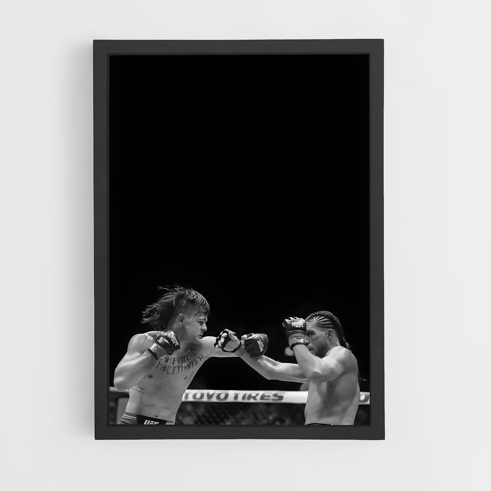 Poster Brian de ortega – affiche MMA (vue 2)